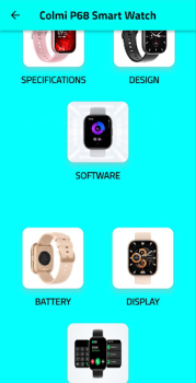 Download Colmi P68 Smart Watch Guide Life style for Android screenshot 3