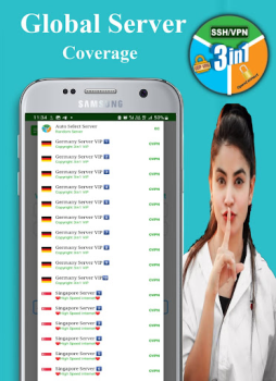 Download 3in1 ViP VPN Contact for Android screenshot 3