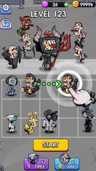 Download Toilet Monster Merge Games Arcade for Android screenshot 4