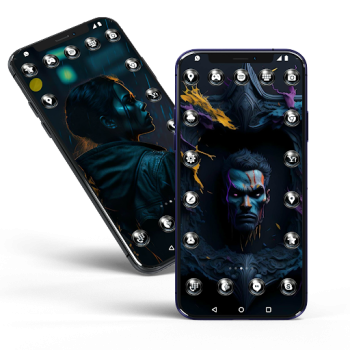 Download Black Icon Pack Personalization for Android screenshot 4