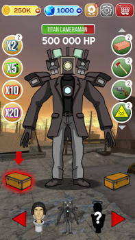 Download Skibidi Fight - Toilet Battle Casual for Android screenshot 4