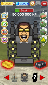 Download Skibidi Fight - Toilet Battle Casual for Android screenshot 7