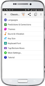 Download Classic Big Keyboard Tools for Android screenshot 5