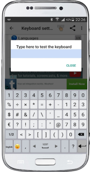 Download Classic Big Keyboard Tools for Android screenshot 6