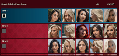 Download Adult Sexy Bikini Girls Poker Board games for Android screenshot 2
