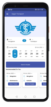 Download Sagar Transport Travels for Android screenshot 2