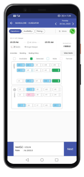 Download Sagar Transport Travels for Android screenshot 4