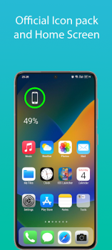 Download iOS 17 Launcher - Phone 15 Pro Personalization for Android screenshot 2