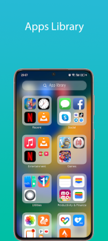 Download iOS 17 Launcher - Phone 15 Pro Personalization for Android screenshot 7