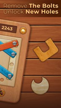 Download Nuts Bolts Wood Puzzle Games Puzzles for Android screenshot 2