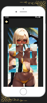 Download Adult puzzle-Sexy animate girl Casual for Android screenshot 2
