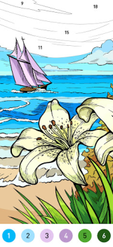 Download Pop Color - Paint by number Table games for Android screenshot 4