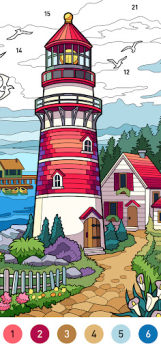 Download Pop Color - Paint by number Table games for Android screenshot 5