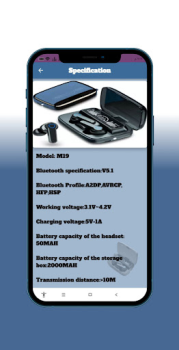 Download M19 TWS Wireless Guide Books and Reference for Android screenshot 3