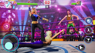 Download Girls wrestling fight game Action for Android screenshot 3