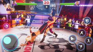 Download Girls wrestling fight game Action for Android screenshot 5