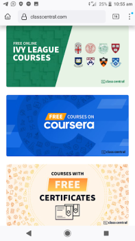 Download Class Central Education for Android screenshot 2