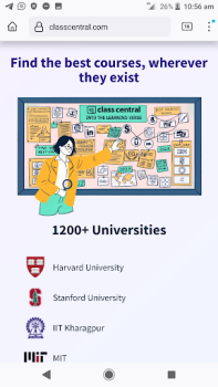 Download Class Central Education for Android screenshot 4