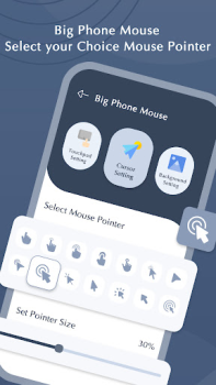 Download Big Phone Mouse - Big Cursor Tools for Android screenshot 4