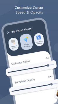 Download Big Phone Mouse - Big Cursor Tools for Android screenshot 5