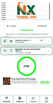 Download Nx Tunnel Vpn Tools for Android screenshot 4