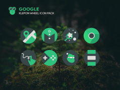 Download Klepon Wheel: Dark Icon Pack Personalization for Android screenshot 3