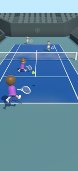 Download Twin Tennis Sport games for Android screenshot 2
