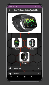 Download Hoco Y3 Smart Watch App Guide Tools for Android screenshot 5