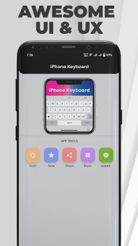 Download iPhone Keyboard Pro - iOS Personalization for Android screenshot 7