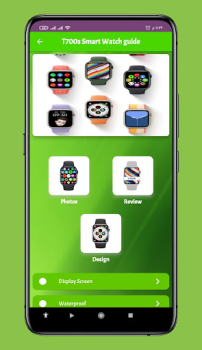 Download T700s Smart Watch guide Tools for Android screenshot 5