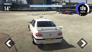 Download Car Peugeot 408: Taxi Driver Cars and transportation for Android screenshot 2