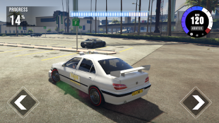 Download Car Peugeot 408: Taxi Driver Cars and transportation for Android screenshot 7