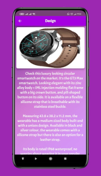 Download GT3 Max Smartwatch guide Tools for Android screenshot 5