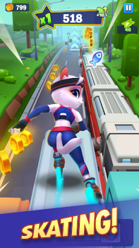Download Runner Heroes: Endless Skating Action for Android screenshot 2