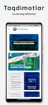 Download Yangi Konstitutsiya 2023 Books and Reference for Android screenshot 2
