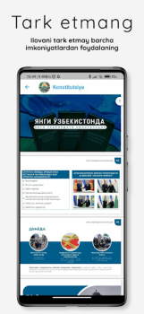 Download Yangi Konstitutsiya 2023 Books and Reference for Android screenshot 3