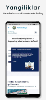 Download Yangi Konstitutsiya 2023 Books and Reference for Android screenshot 4