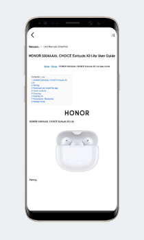 Download Honor Earbuds X3 Lite Guide Tools for Android screenshot 7