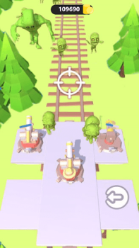 Download Zombie Train Battle Casual for Android screenshot 3
