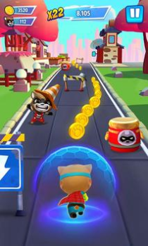 Download Talking Tom Hero Dash Action for Android screenshot 3