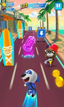 Download Talking Tom Hero Dash Action for Android screenshot 4