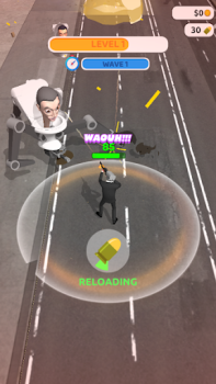 Download Skibidi War - Toilets Attack Casual for Android screenshot 5