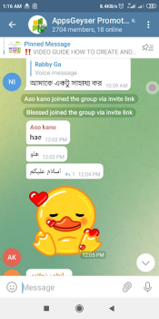 Download Messenger lite, telegram lite Contact for Android screenshot 2