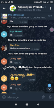 Download Messenger lite, telegram lite Contact for Android screenshot 3