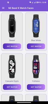 Download Xiaomi Mi Band 8 Watch Faces Personalization for Android screenshot 2