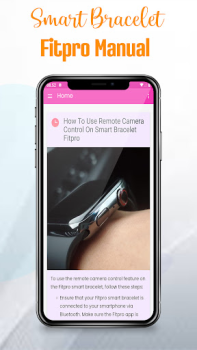 Download Smart Bracelet Fitpro manual Work for Android screenshot 5