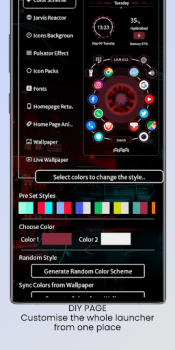 Download Jarvis Scifi: Epic Launcher Personalization for Android screenshot 3
