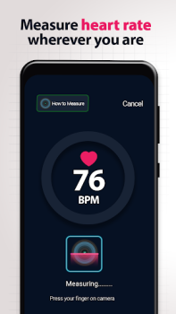Download Heart Rate Monitor: Pulse Scan Medicine for Android screenshot 2