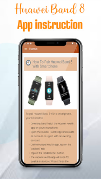 Download Huawei Band 8 app instruction Tools for Android screenshot 5