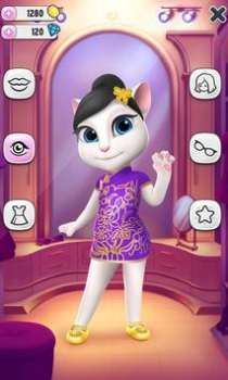 Download My Talking Angela Casual for Android screenshot 4